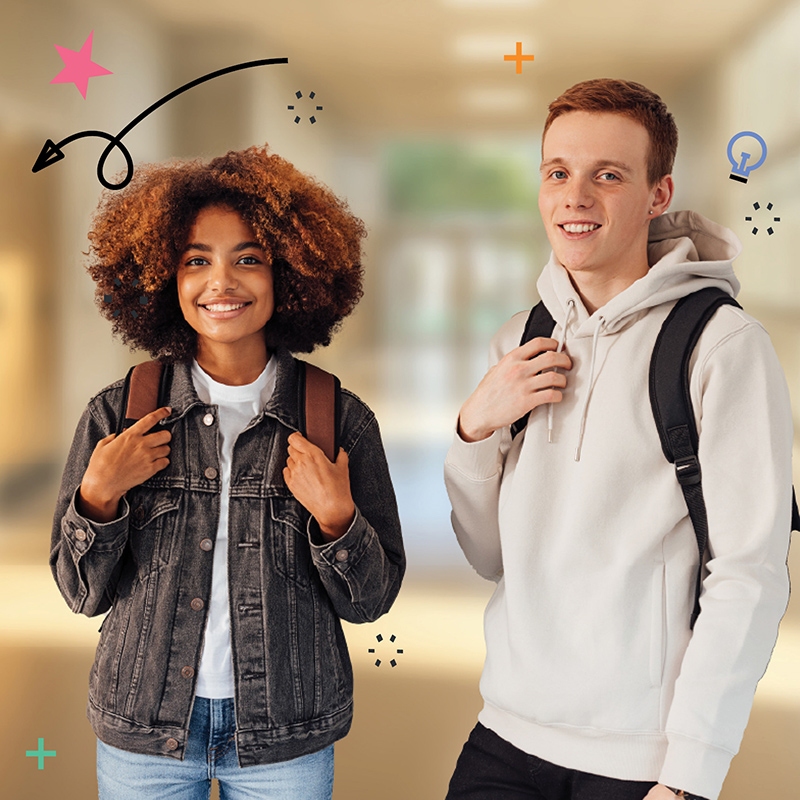 Edassess education hero doodle