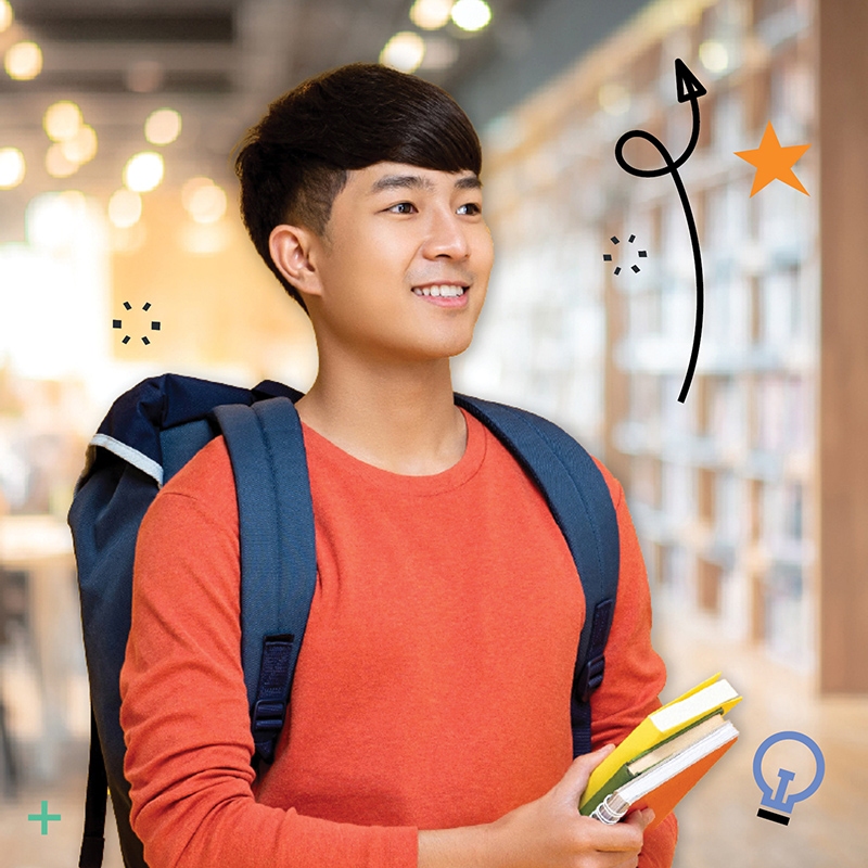 Insights education hero doodle