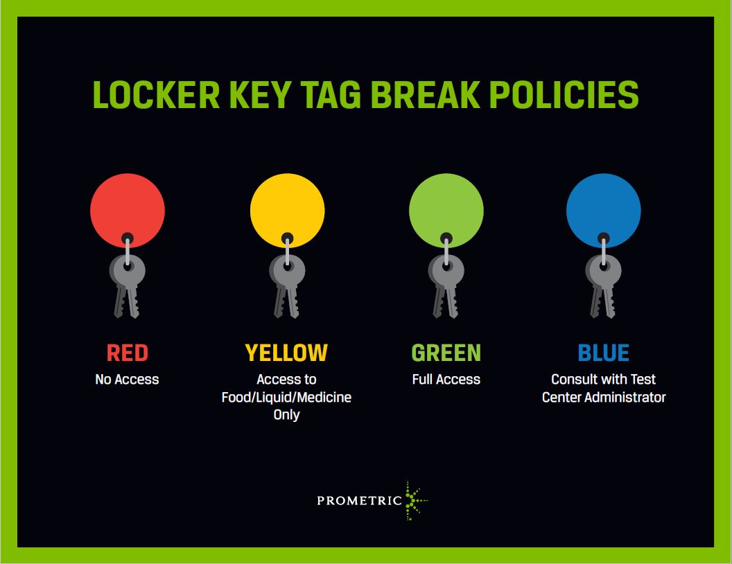 Locker Key Tag Colors